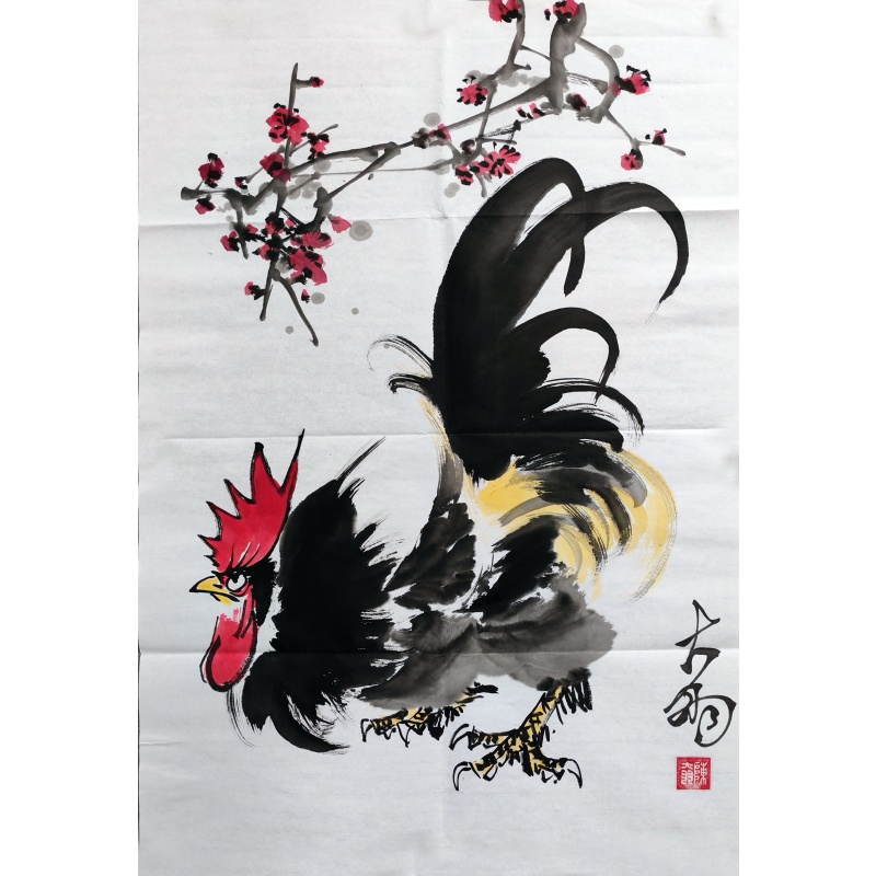 大公鸡  陈大羽（款）  53673
