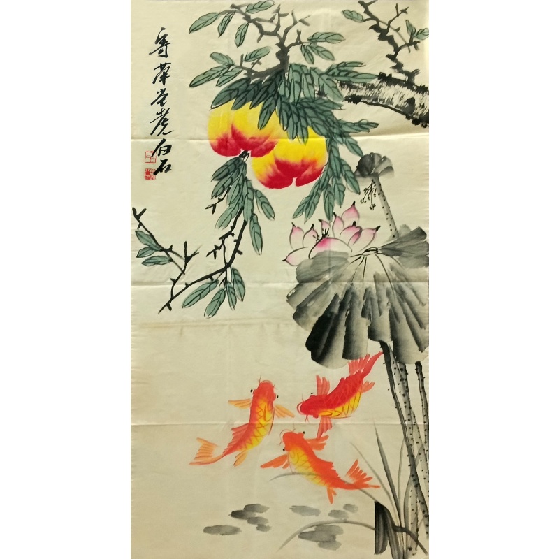 写意花鸟齐白石(款)51235