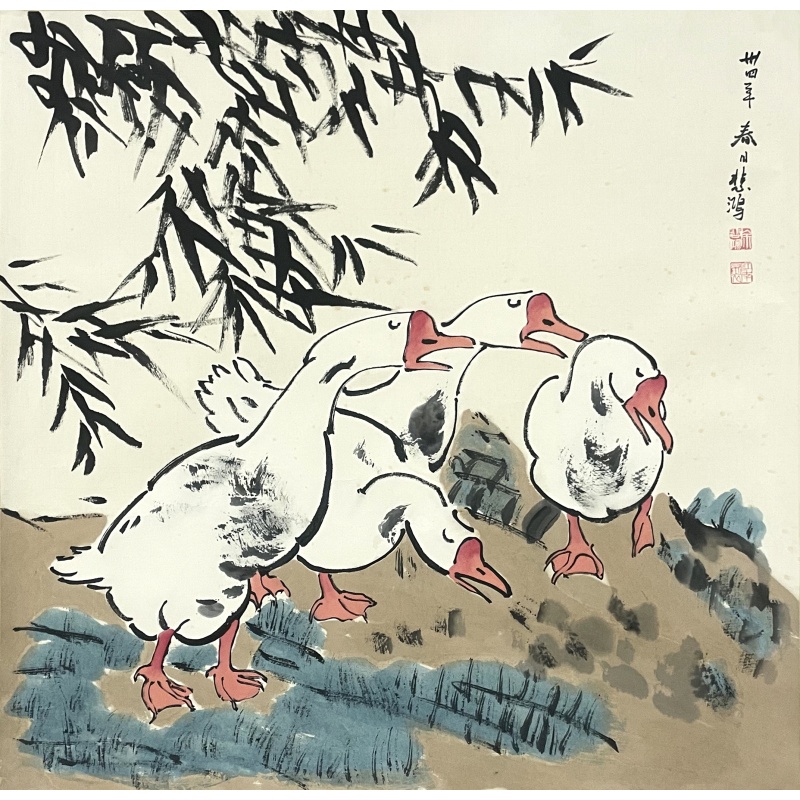 春日  徐悲鸿（款）  5910