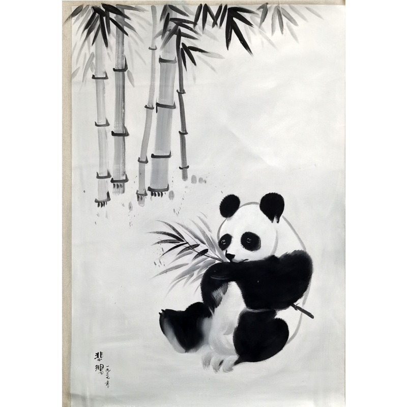 熊猫油画 徐悲鸿（款）52142