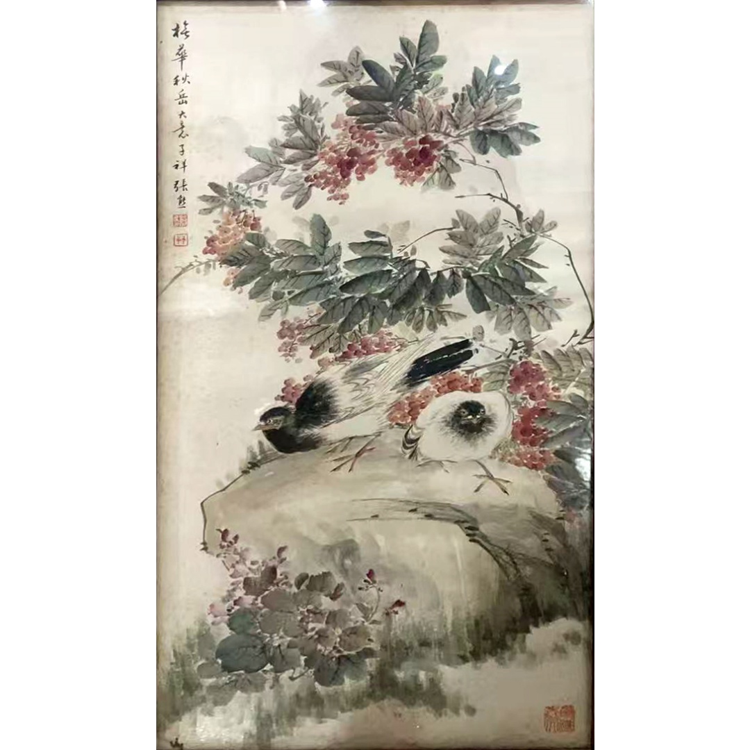 花鸟52676  张熊（款）