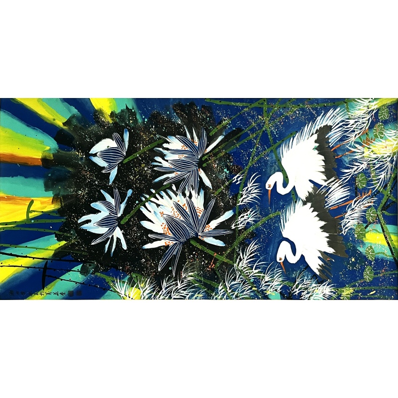 花鸟 黄永玉（款）6185