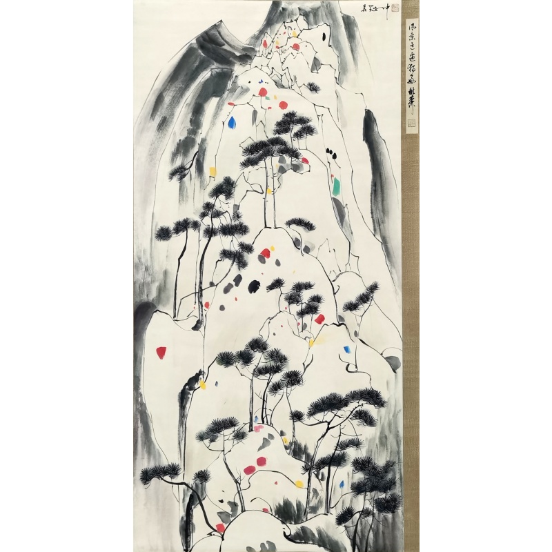 江南水乡 吴冠中（款）53400
