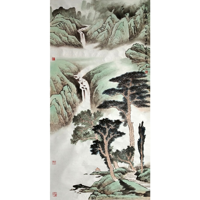 观瀑图彭增文（款）53924