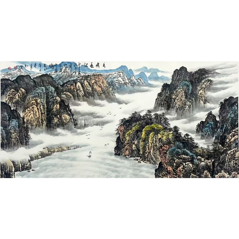 水秀长江53224  张朴野（款）