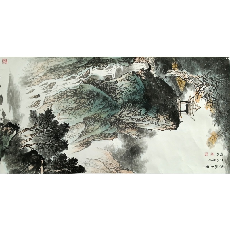 亭揽清晖 余耀斌（款）53821
