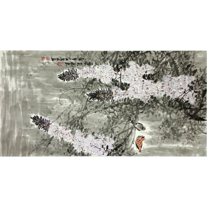 花鸟 李庆友（款）54780