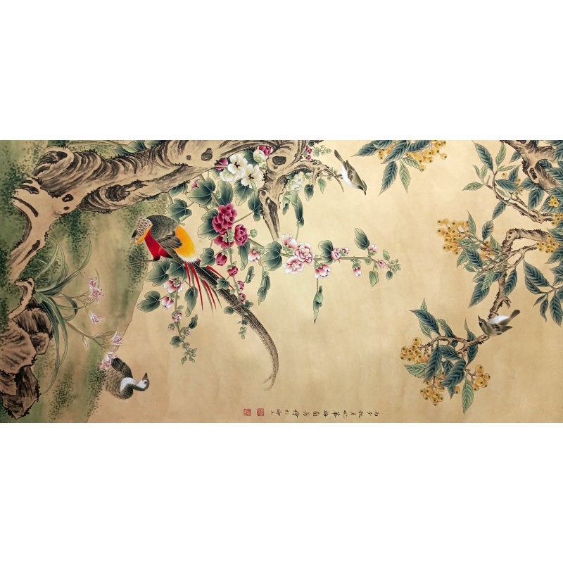 花鸟图 梅兰芳（款）51462
