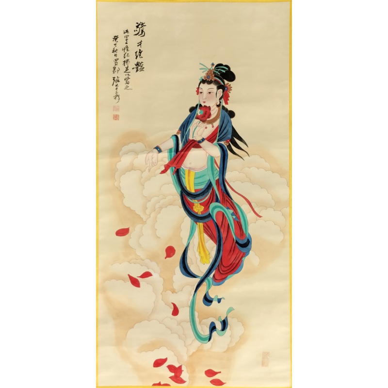 飞天图 张大千（款）54299