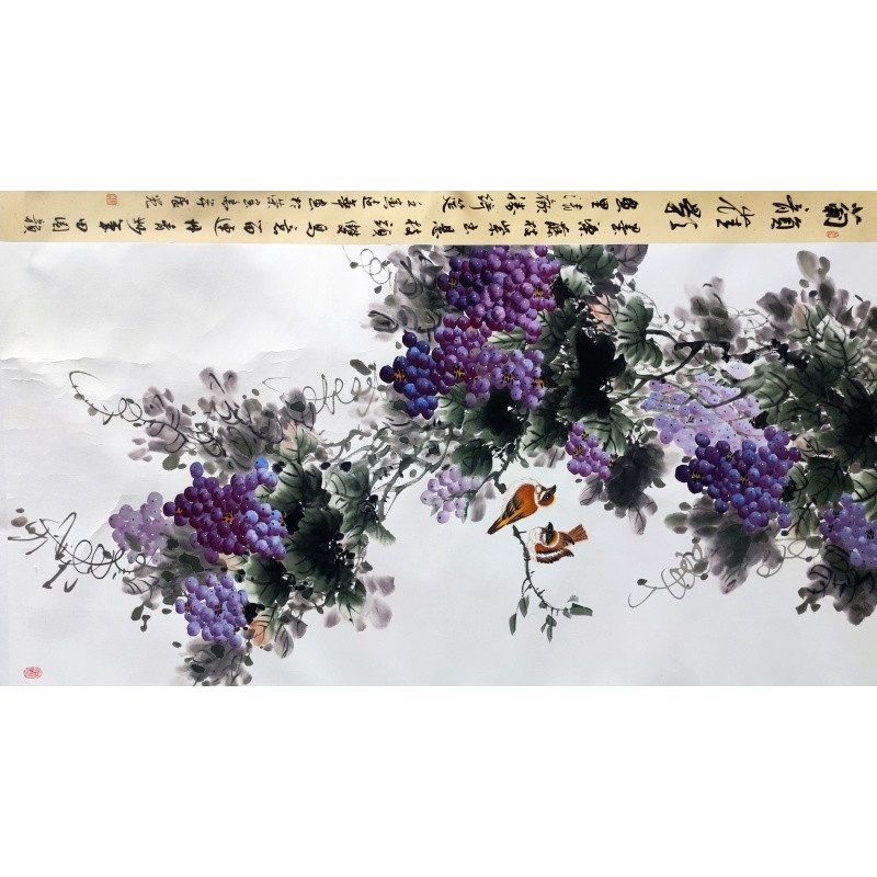 葡韵雀影 陆远华（款）53217