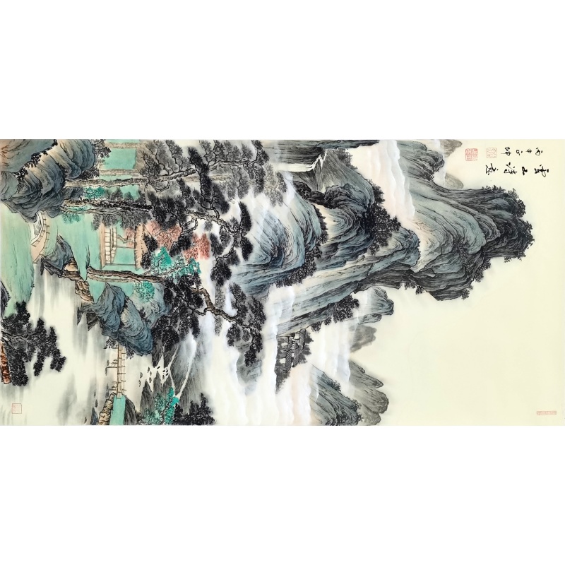 云山诗意谭正坤（款）53485