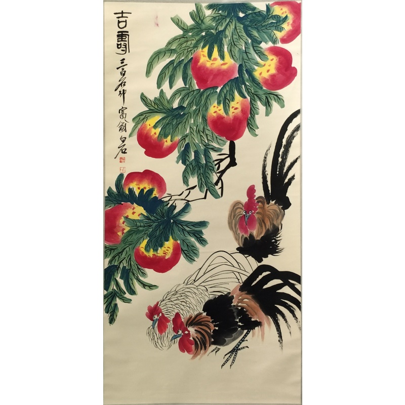 吉寿桃 齐白石（款）54301