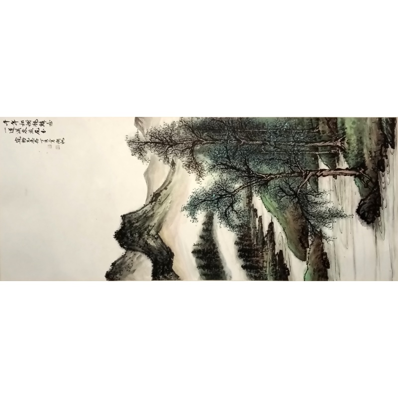 苍松图 吴湖帆（款）52028