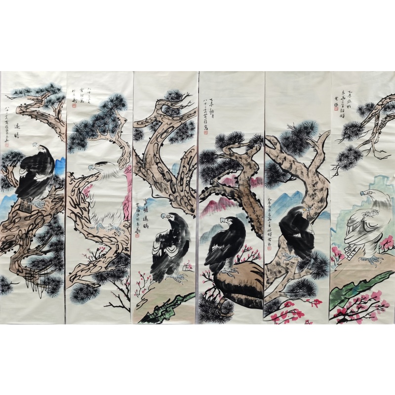 鹰 李苦禅（款）52746