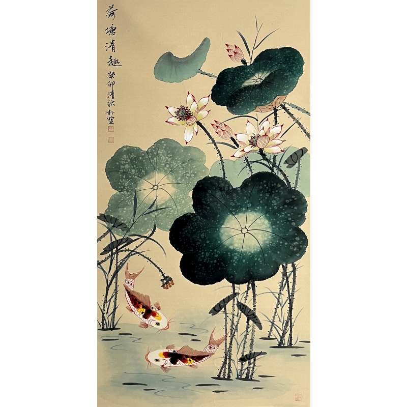 荷塘清趣 张朴野  （款）54971
