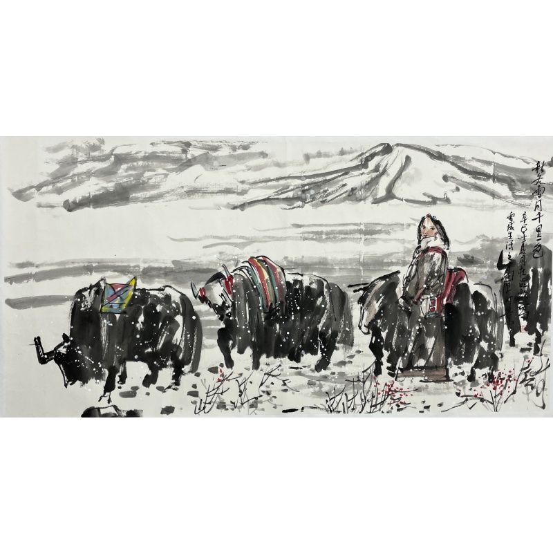 雪月千里  杜滋龄（款）  54202
