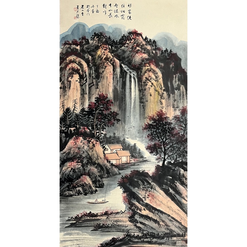 山水画 黄君璧（款）55070