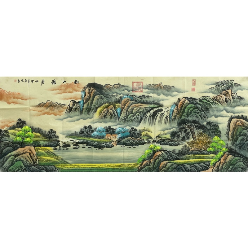 松山雅居  唐寅（款）  52244