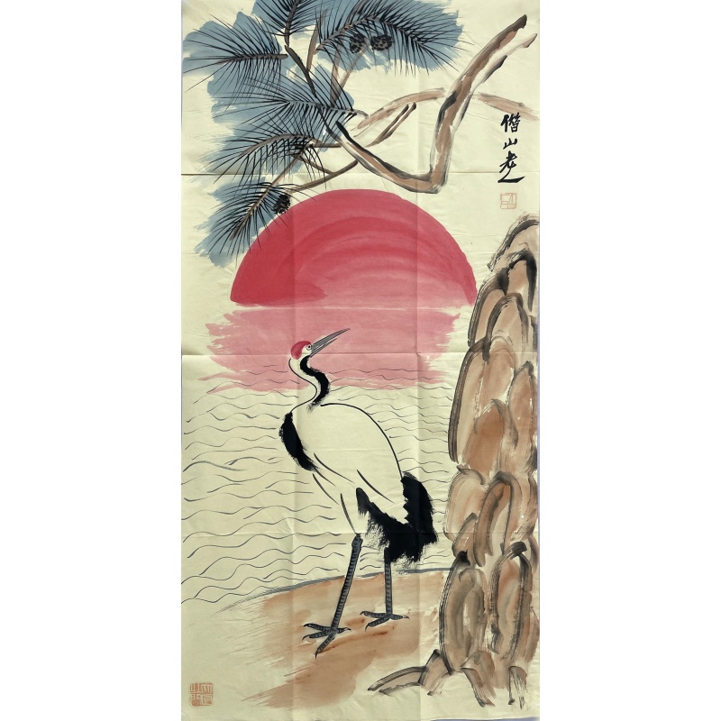 松鹤长春  齐白石（款）  52211