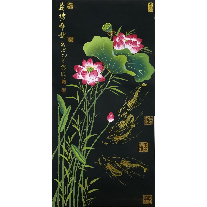 荷塘雅趣  薛振海（款）  52241