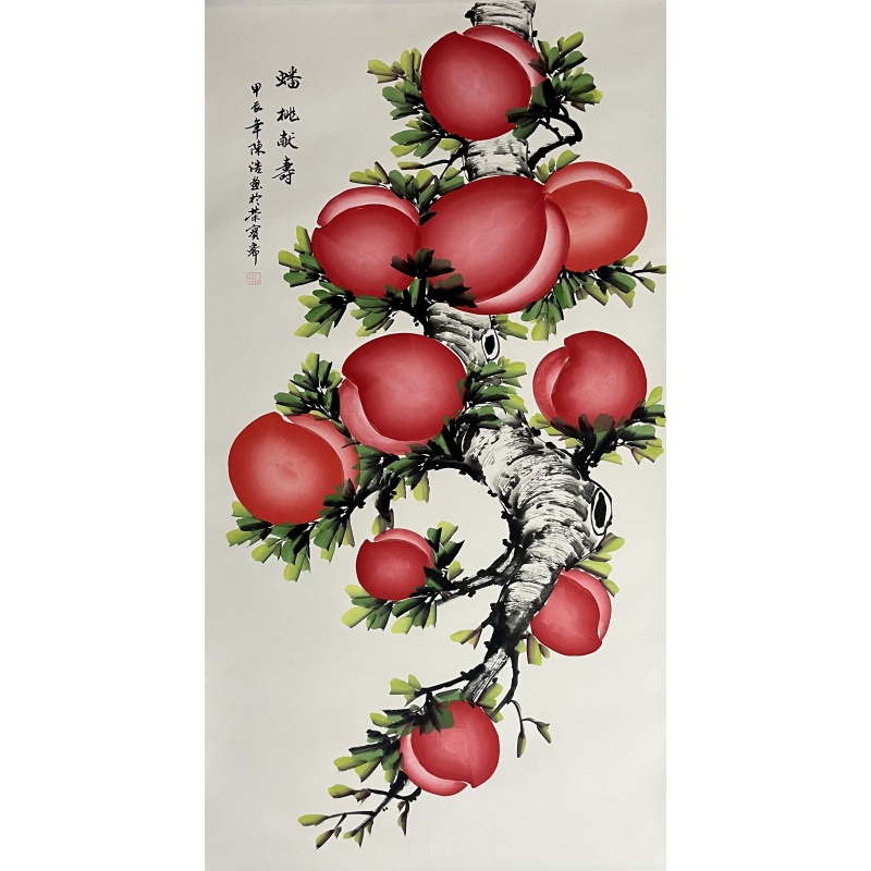 蟠桃献寿 陈浩  （款）52285