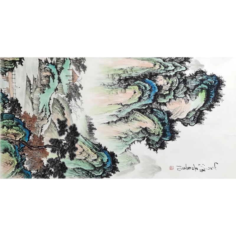 山水清音图 徐亚东（款）50300