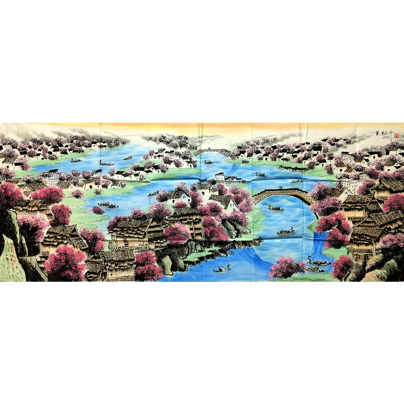 山水图 吴贯中（款）52854