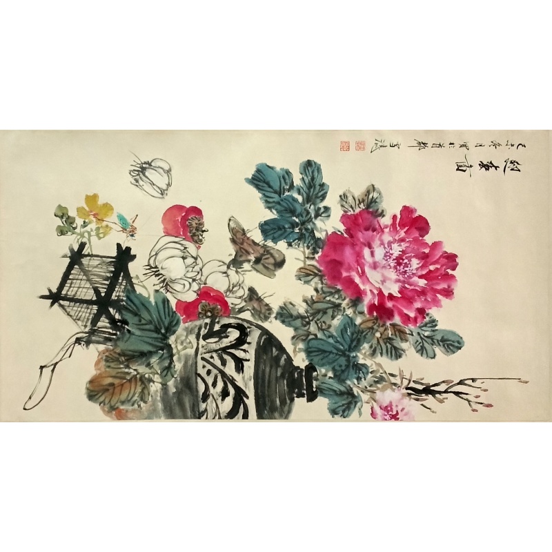 迎春图 王雪涛（款）51599
