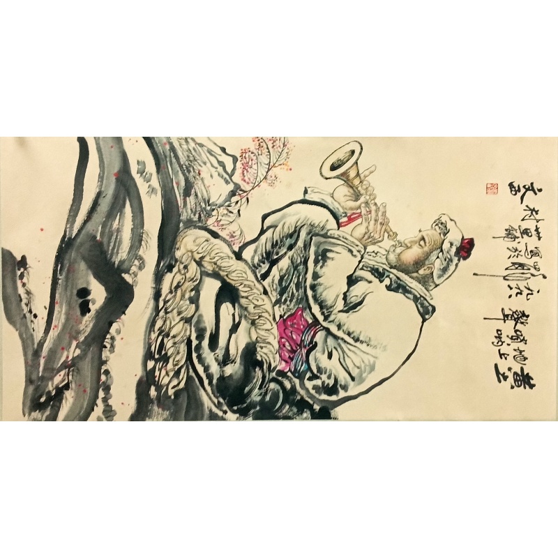 黄土地上的唢呐声 刘文西（款）51600