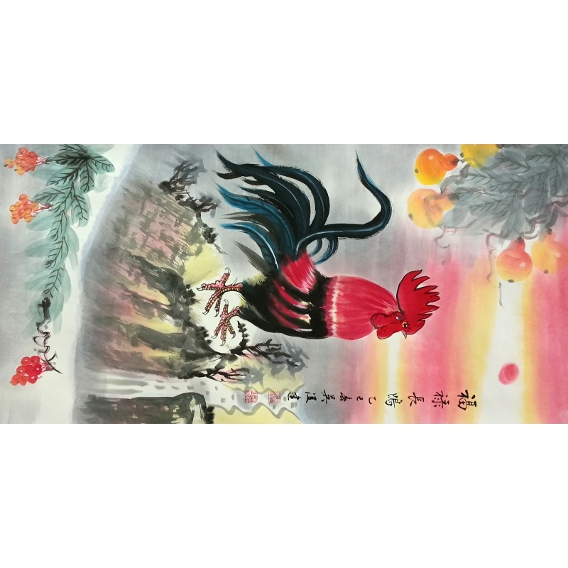 福禄长鸣 吴从建（款）54688