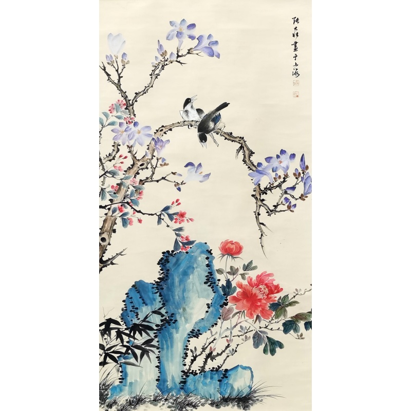 花鸟图 张大壮（款）54309