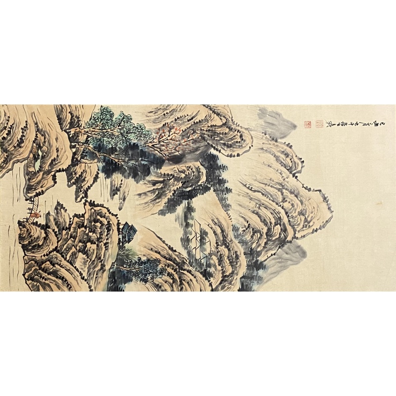 山水画 张大千（款）54483