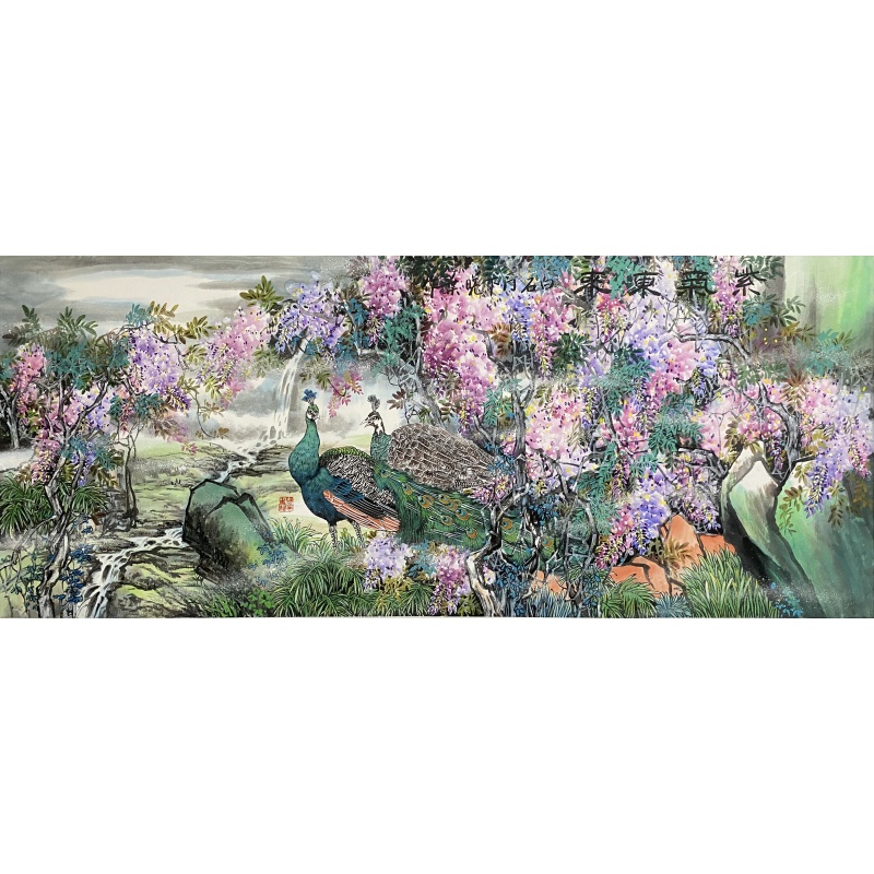 紫气东来 柳晓叶（款）54479