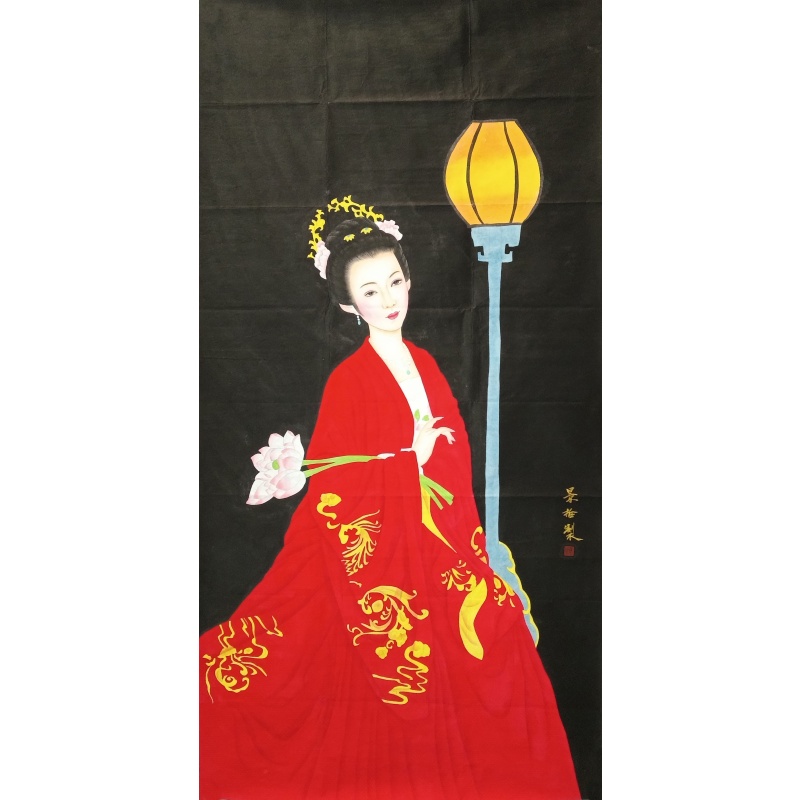 仕女图 崔景哲（款）52507