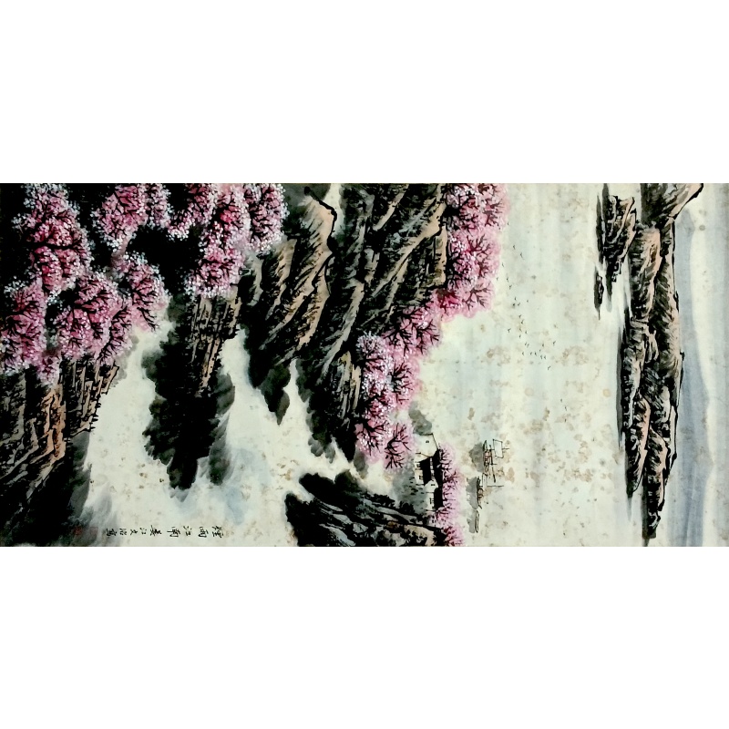 烟雨江南 宋文治（款）52491