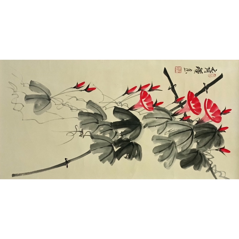 牵牛花 齐白石（款）52084