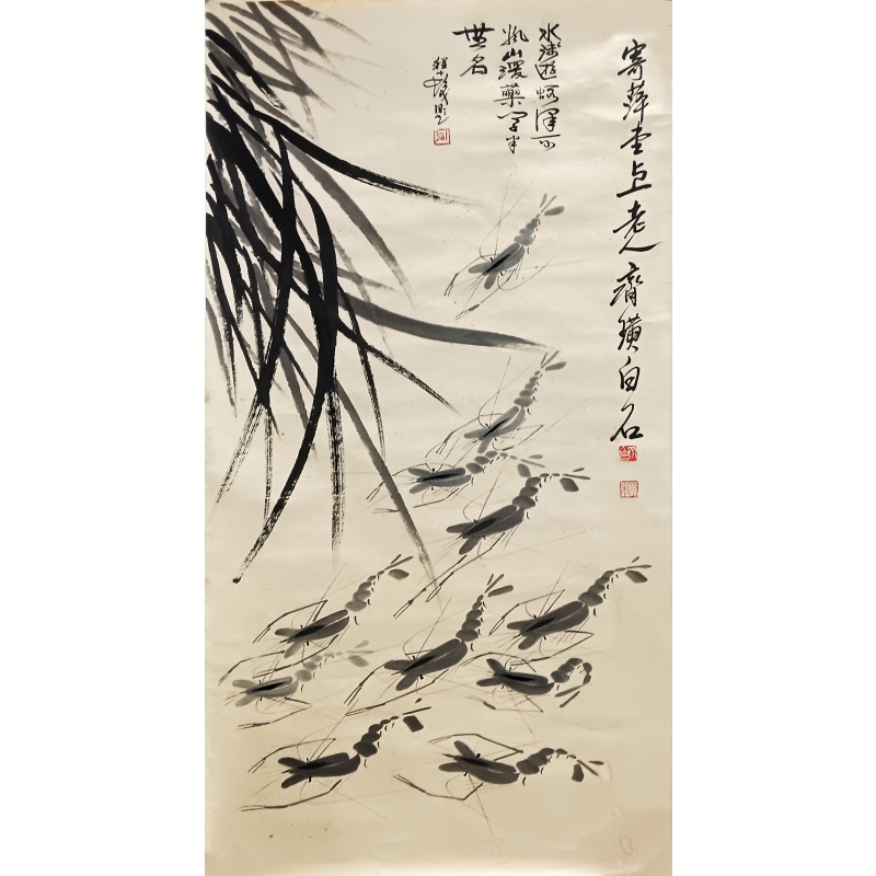 鱼虫画 齐白石（款）55582