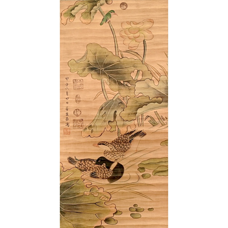 花鸟 董其昌（款）54636