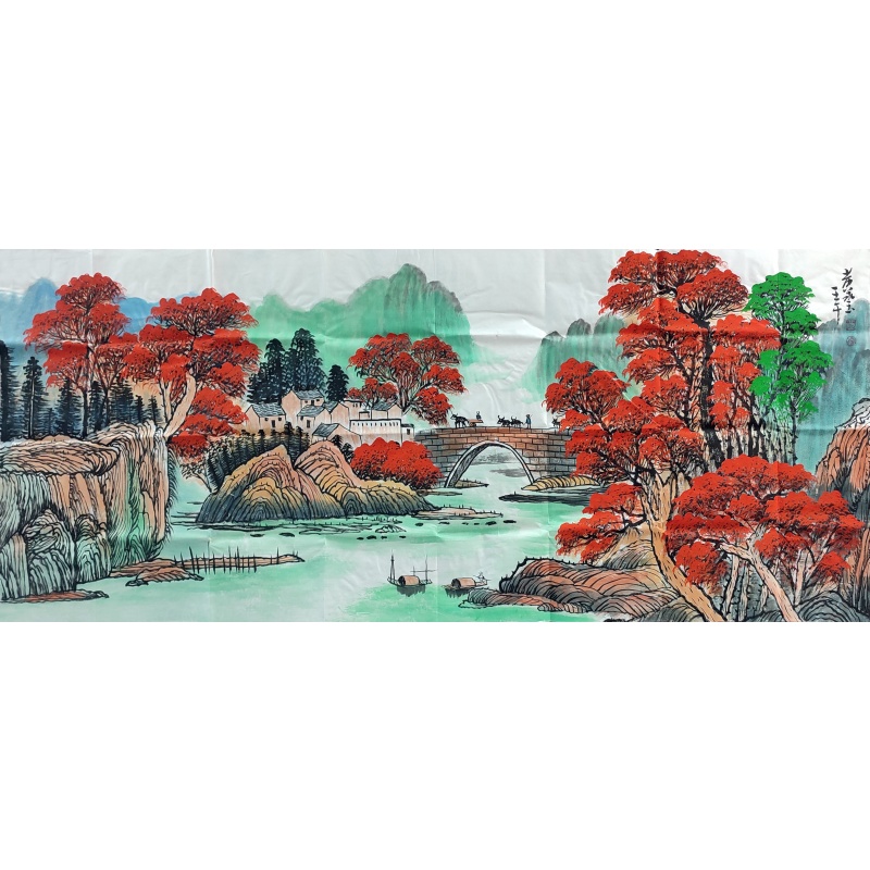 江南小景 黄永玉（款）50288
