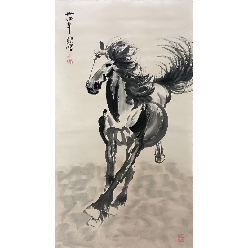 马 徐悲鸿（款）55579