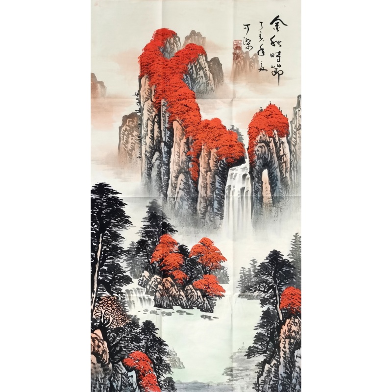 金秋时节 李可染（款）55115