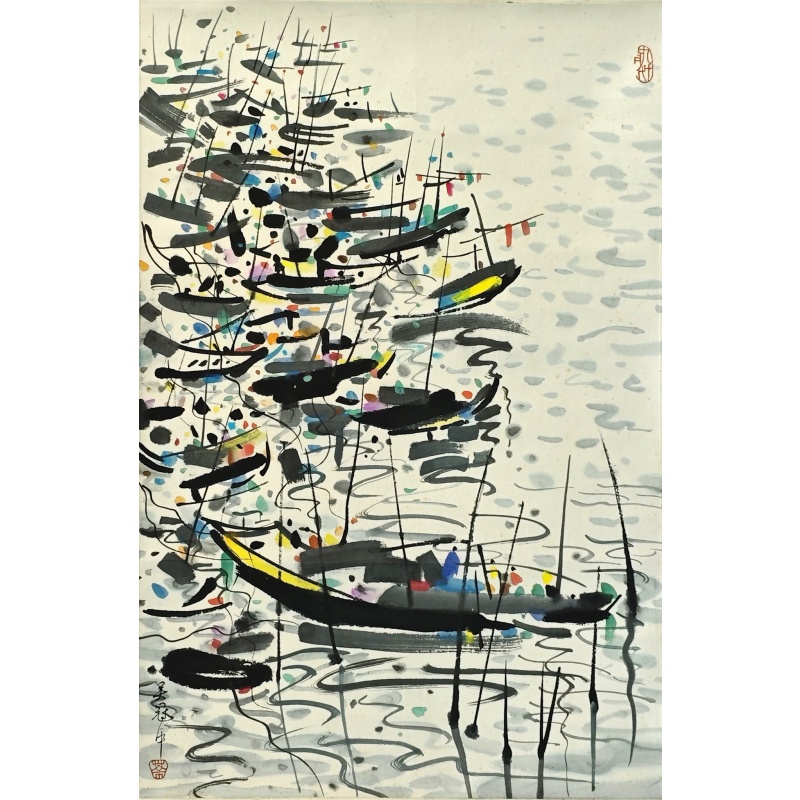 风景画 吴冠中（款） 51593