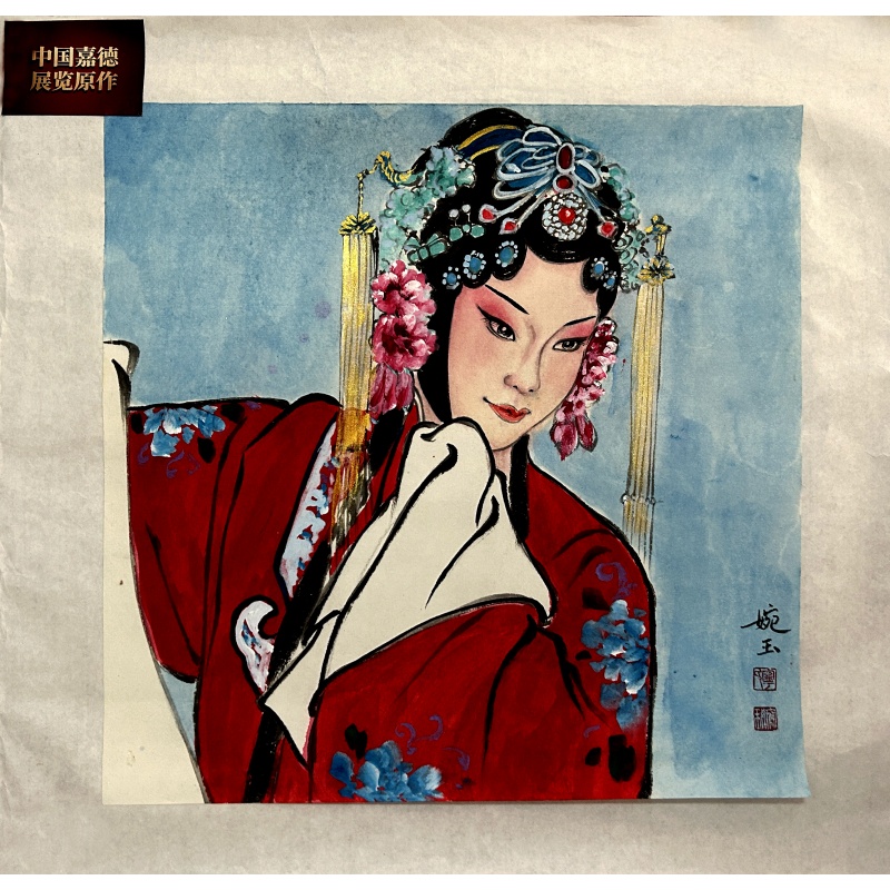 戏子图 (带步摇) 宁婉玉（款）47065