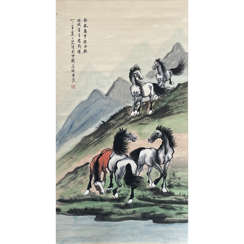 丹青骏马图 徐悲鸿（款）52076