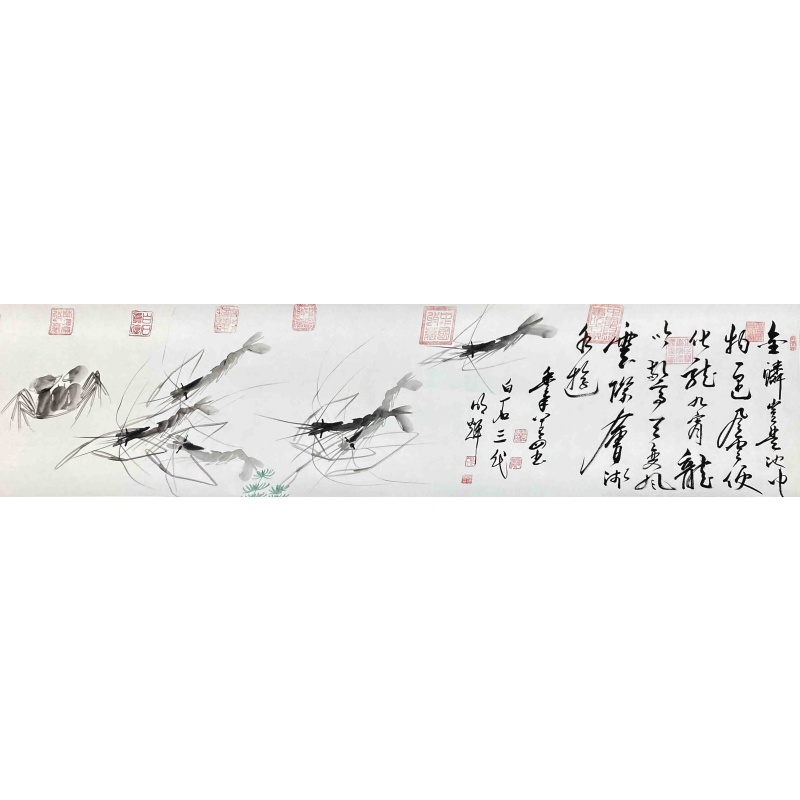 龙腾长卷 胡明辉，王清忠，卢三虎，傅鸿义（款）53122