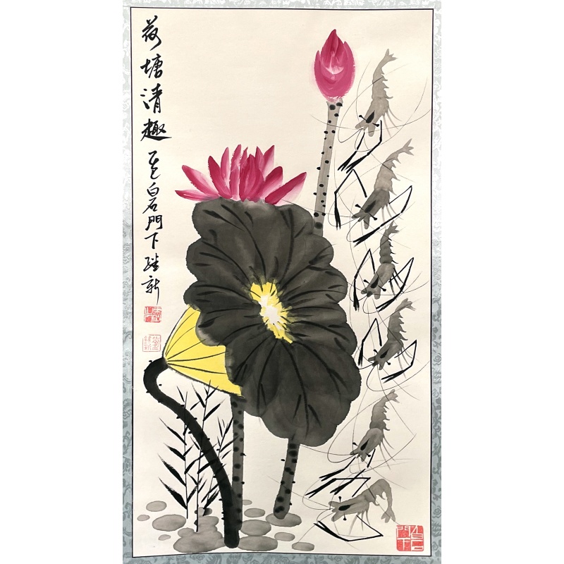 河塘清趣 刘继新（款）55254