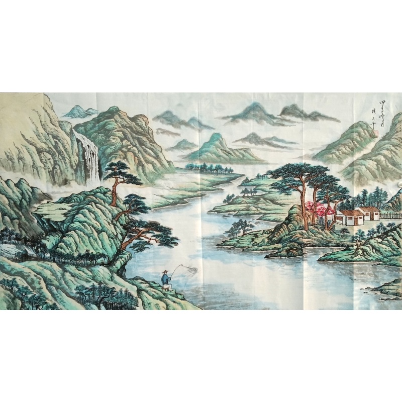 垂钓 张大千（款）830163