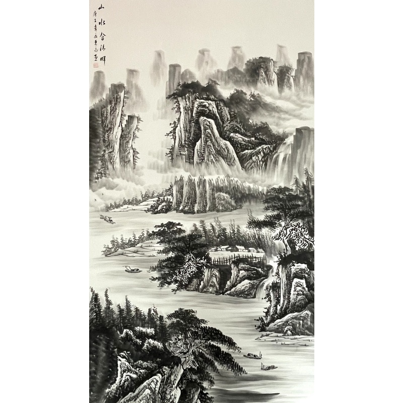山水画 陈克永（款）54879