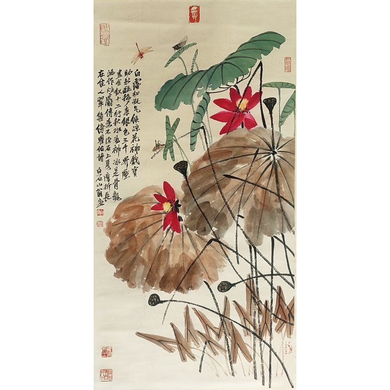 花鸟 齐白石 （款）55511