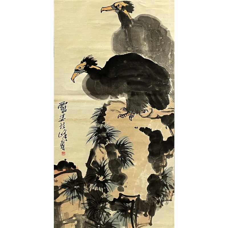 麻婆头翁 张立辰（款）52184